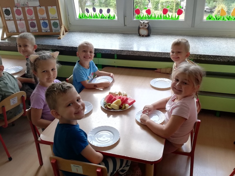 Urodzinki Gabrysi z grupy Biedronek