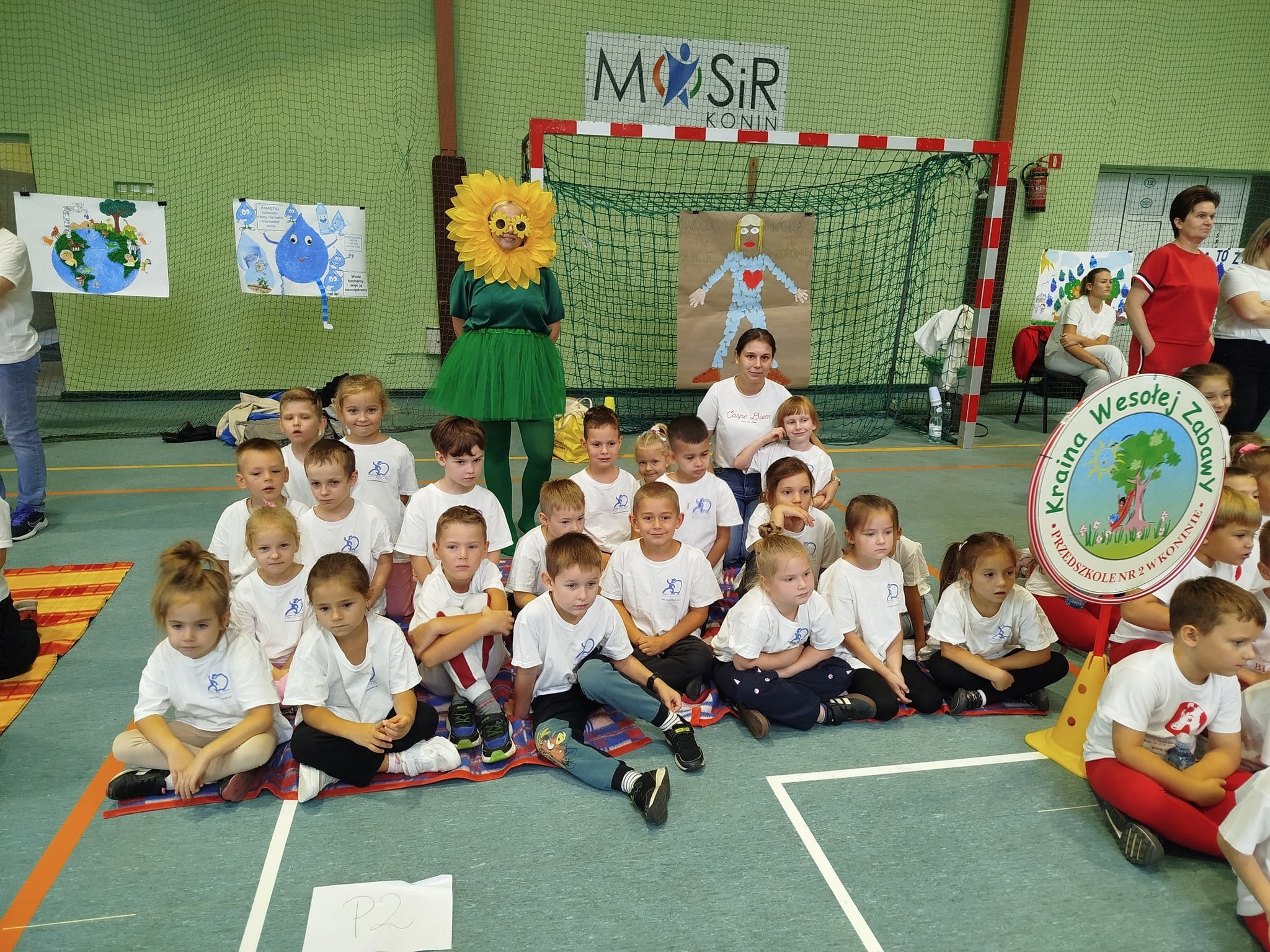 Zabawy sportowe z okazji Dnia Przedszkolaka